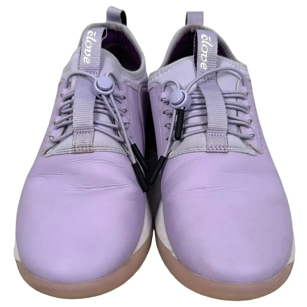 Clove Nursing Sneaker Slip On Shoes Womens 8.5 Men 7 Lilac Lavender Light Purple